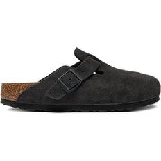 Birkenstock 44 Zoccoli Birkenstock Boston LEVE Velvet - Grey