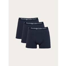 Knowledge Cotton Apparel Underkläder Knowledge Cotton Apparel Anker 3-Pack Underwear Total Eclipse