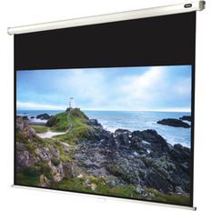 Projektionstücher Celexon manuell ausziehbare heimkino und büro rollo leinwand eco 220x124cm 16:9 Weiß 70