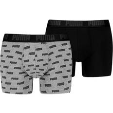 Underbukser Puma Men's Puma's Boxer Briefs pack, Gray, Clothing