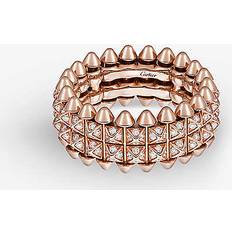 Cartier Rings Cartier Rose Gold And Diamond Clash De Ring rose gold