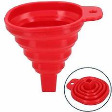 Dishwasher Safe Funnels AB Tools Silicone flexible mini collapsible Funnel