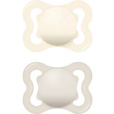 Mam Nappar Mam Air Napp Natural Rubber 0-6 mån 2-pack Neutral