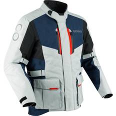 Bering Chaqueta de moto Siberia Gris