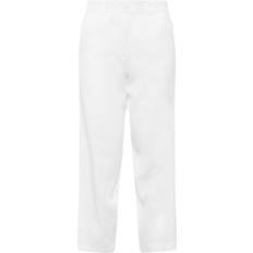 Clothing PixieGirl Petite Linen Wide Leg Trousers - White