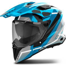 Airoh Commander Mavick Full Face Helmet Cerulean Blue