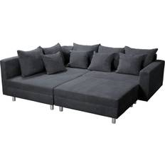 Minsk L Graphite Grey Sofa 215.5cm 3Stk. 4-Sitzer