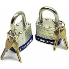 Security Toolzone 2Pc 40mm Keyed Alike