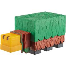 Minecraft Figuren Mattel Minecraft Schnüffler-Actionfigur, Sammelfigur, ca. 8 cm groß mit Geräuschen wie im Spiel und pixeligem Design, HXM85