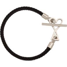 Bracelets Ami Paris de Coeur Cord Bracelet Black Unisex