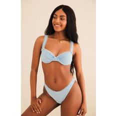 Blue Bikini Tops Dippin' Daisy's Priscilla Underwire Bikini Top Baby Blue