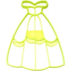 Yellow Bakeware YNGLLC Belle Beauty And The Beast Theme Princess Dress Cookie Cutter 3.5 "