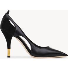 Chloé Heels & Pumps Chloé Saada pump Black 100% Bovine leather