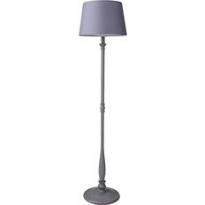 Resin Floor Lamps Dunelm Tofty Grey Floor Lamp 138cm