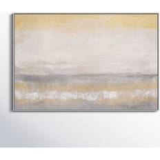 Interior Details Birch Lane Morning Calm 2 White Framed Art 61x41"