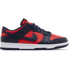 Men - Red Sneakers Nike Dunk Low Retro - University Red/White/Obsidian