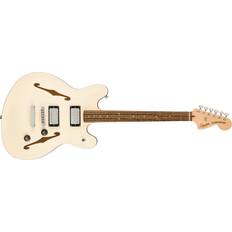 Fender Squier Affinity Series Starcaster Deluxe, Olympic White Electric Guitar