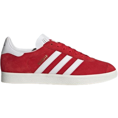 Herren - Rot Schuhe Adidas Gazelle - Cloud White/Core Black