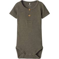 Name It Kab SS Body - Dusty Olive/Melange (13218874)