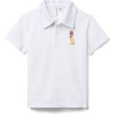 Babies Polo Shirts Janie and Jack Boys' The Classic Pique Polo Baby, Little Kid, Big Kid White