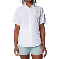 Columbia Women Shirts Columbia PFG Tamiami II Short Sleeve Shirt - White