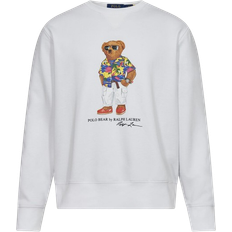 Polo Ralph Lauren White Jumpers Polo Ralph Lauren Bear Fleece Pullover - Sp24 White Beach Club Bea