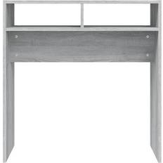 Wood Console Tables BERKFIELD HOME Engineered Grey Sonoma Console Table 30x78cm