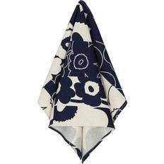 Boligtekstiler Marimekko Unikko Kollaasi Viskestykke Blå (70x43cm)
