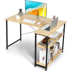 Costway L-Shaped Corner Computer Writing Desk