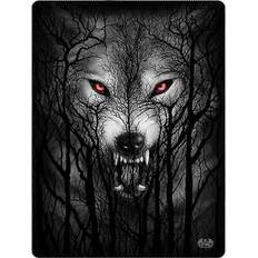 Forest wolf fleece