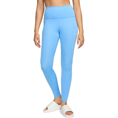 Nike one leggings NIKE One Women's High Waisted Full Length Leggings - University Blue/Sail