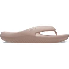 Pink - Unisex Flip-Flops Crocs Mellow Recovery Flip - Pink Clay