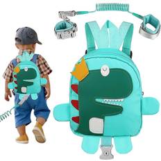 Baby Reins Walking Harness For Toddlers, Wrist Cuff With Lock And 1.5m Bungee Straps Link
