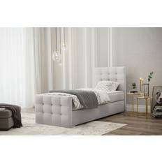 Grey Frame Beds Fun furniture Mauro Frame Bed