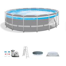 16ft above ground pool Intex Clearview Prism Frame Above Ground Pool Set 4.88x1.22m