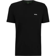 HUGO BOSS Contrast Logo Regular Fit T-shirt - Black