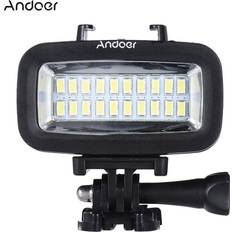 Lighting & Studio Equipment Andoer High Power 700LM Diving Video Fill-in Light LED Lighting Lamp Waterproof 40M with Battery