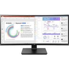 Välvd skärm Bildskärmar på rea LG 34BA75QE-B 34 Inch Monitor