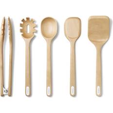 Ceramic Kitchen Utensils Caraway Wooden Kitchen Utensil 5pcs