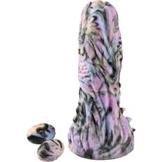 Creature Cocks Dragon Spawn Ovipositor Dildo with Eggs Mixed colours