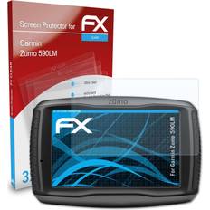 atFoliX 3x Screen Protection Film Garmin Zumo 590lm