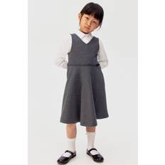 Grey Dresses Children's Clothing H&M Girls Grey Jersey school dress 4-6Y