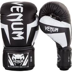 Venum Elite Boxing Gloves Black/White 8oz