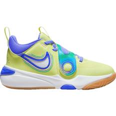 Nike Kids' Grade School Team Hustle D11 Shoes, 6.5, Ultramarine Grn