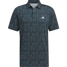 Golf - Uomo Polo Adidas Men's Ultimate365 Power Grid Print Polo Shirt - Collegiate Navy