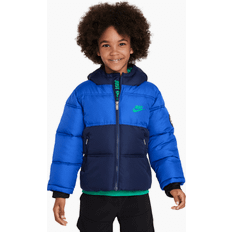 Nike Outerwear Nike Colorblock Puffer Little Kids Jacket in Blue, 86K910-U89