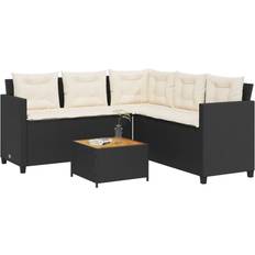 vidaXL havesofa L-formet Loungesæt