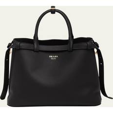 Prada Tasker Prada Medium Leather Bag - Black