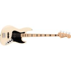 Fender Squier Affinity Series Active Jazz Bass, Olympic White Bass Guitar