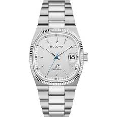 Bulova Unisex Wrist Watches Bulova Super Seville 96B444, Size 38mm Steel/Whit